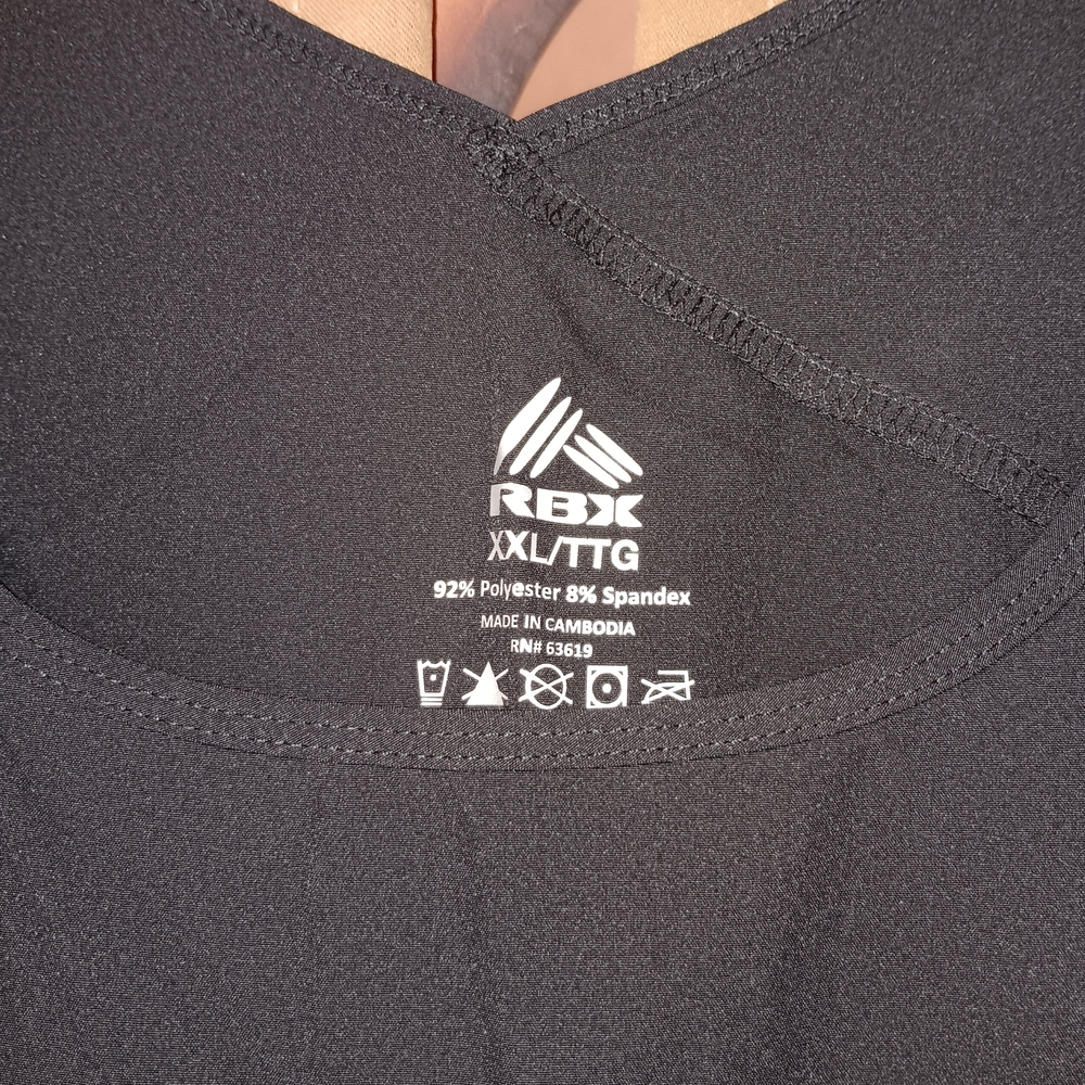 RBX Black Activewear Dress - Size XXL, Excellent Condition - Picture 4 of 8